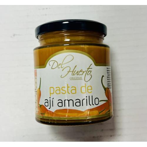 Del Huerta pasta de aji amarillo 212g