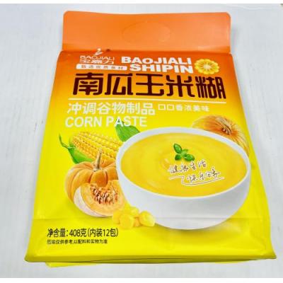 宝嘉力 南瓜玉米糊 480克