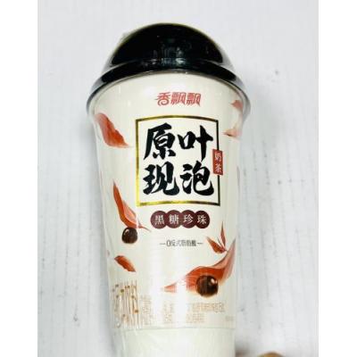香飘飘 原叶现泡奶茶 黑糖珍珠 64克