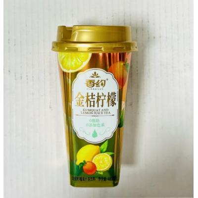 香约 金桔柠檬果汁茶饮料 400毫升