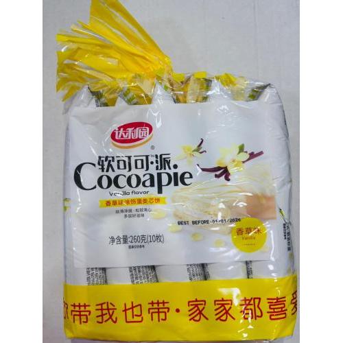 达利园 软可可派 香草味 260克