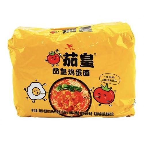 统一茄皇 茄皇鸡蛋面 116克x5包
