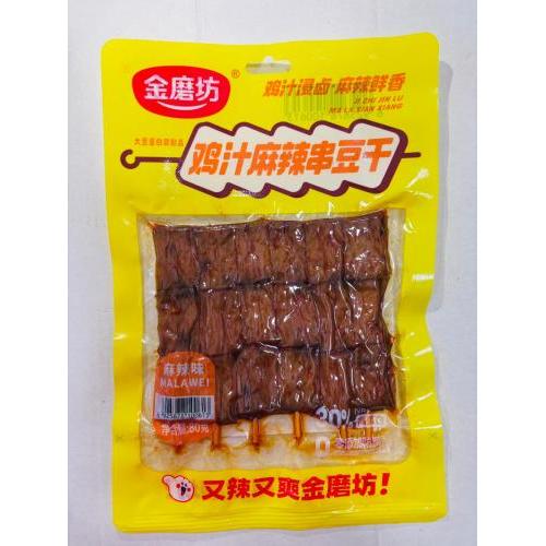 金磨坊 鸡汁麻辣豆腐干 麻辣味 80克