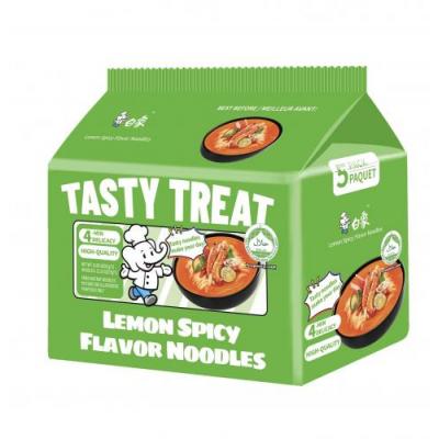 白象 高品质 柠檬酸辣味方便面 91克x5包