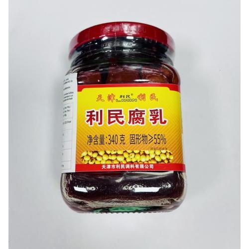 天津利民腐乳 340克