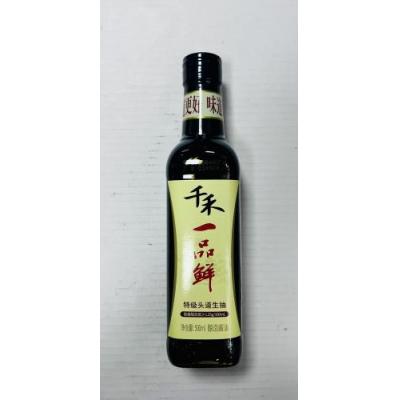 千禾 一品鲜 特级头道生抽 500毫升