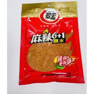 翠红 麻辣6+1 蘸水 100克