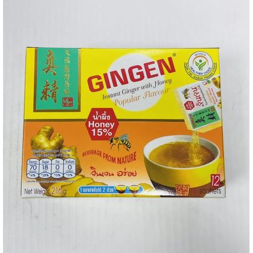 真精 人参生姜蜂蜜茶 216克