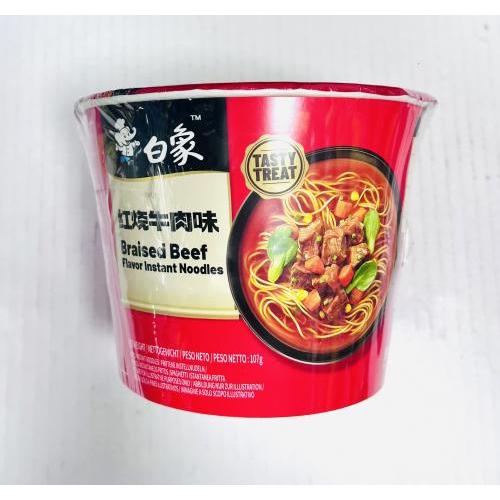 白象 红烧牛肉味方便面 107克