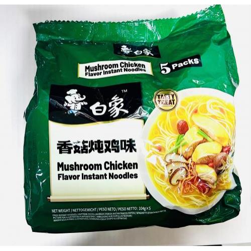 白象 香菇炖鸡味方便面 五连包 104克