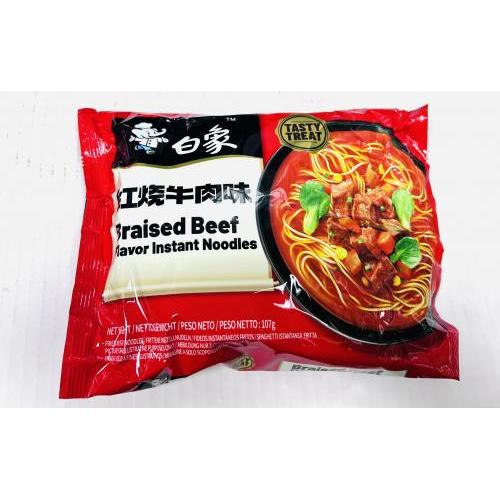 白象 红烧牛肉味方便面 107克