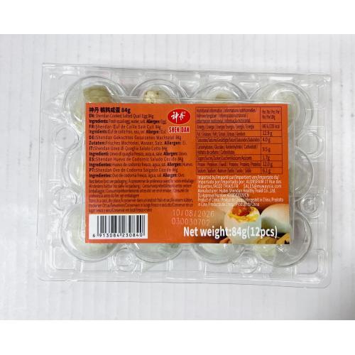 神丹 鹌鹑咸蛋 84克