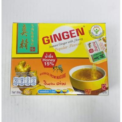 真精 人参生姜蜂蜜茶 216克