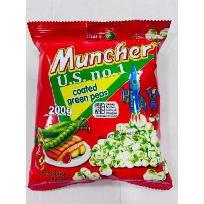 菲律宾 MUNCHER 香辣牛肉味青豌豆 200克