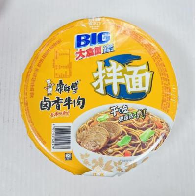 康师傅 卤香牛肉干拌面 144克