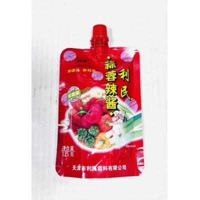 利民 蒜蓉辣酱 125克