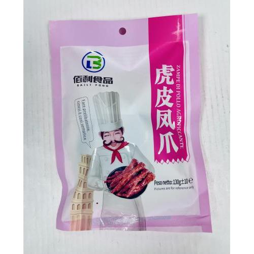 佰利 虎皮鸡爪凤爪 130克