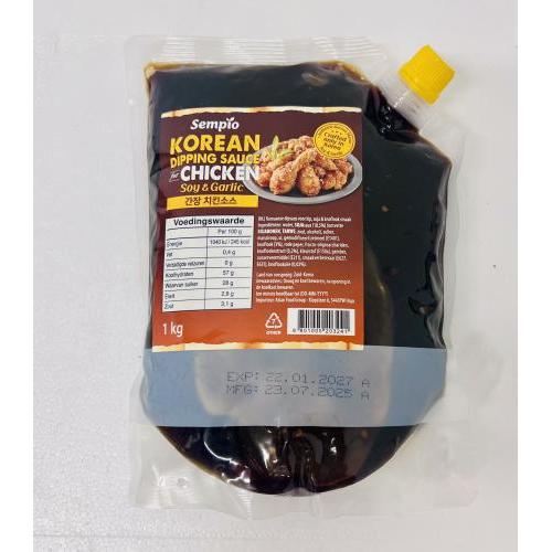 Sempio 韩国鸡肉蘸酱 蒜香酱油味 1公斤