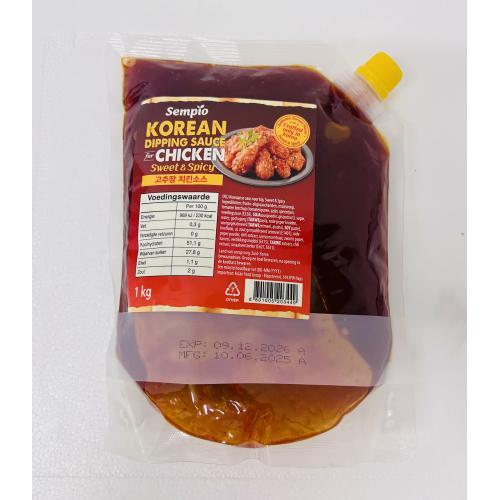 Sempio 韩国鸡肉蘸酱 甜辣味 1公斤