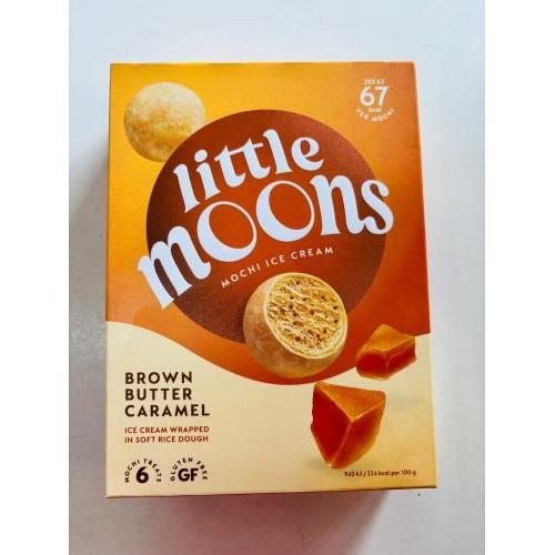 LITTLE MOONS 糯米糍冰淇淋 焦糖奶油味 6PCS