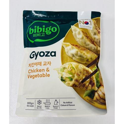 韩国BIBIGO 鸡肉蔬菜饺子 300G