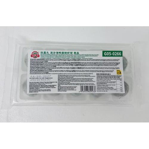 玖嘉久 流沙海鸭蛋鲜虾球 180克