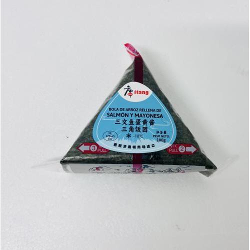 唐 三文鱼蛋黄酱 三角饭团 100克