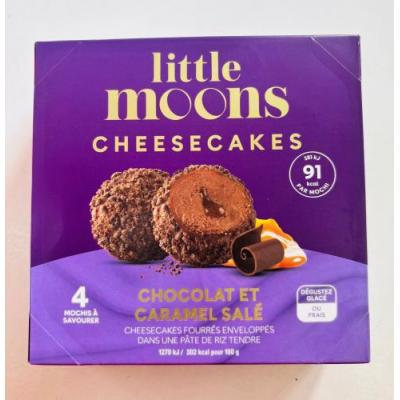 LITTLE MOONS 芝士蛋糕冰淇淋 巧克力焦糖味 4PCS