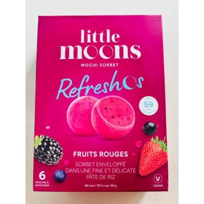 LITTLE MOONS 糯米糍冰淇淋沙冰 混合莓味 6PCS
