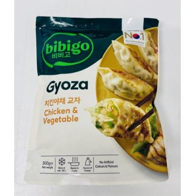 韩国BIBIGO 鸡肉蔬菜饺子 300G