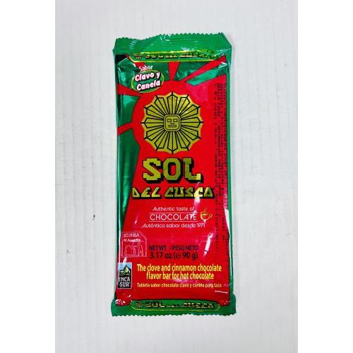 Sol del cusco chocolate 90g