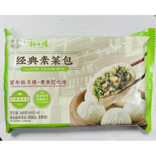 松月楼 经典素菜包 360克