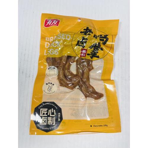 有友 老卤秘制鸭掌 108克