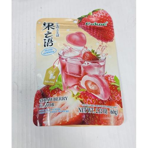Cokoc 果之语 夹心软糖 草莓味 60克