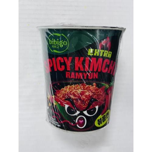 Bibigo 韩国辣白菜加辣味方便面 98克