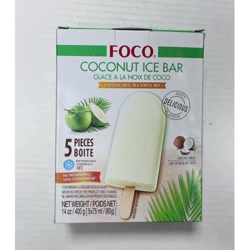Foco 椰子味冰棒 5根 400克
