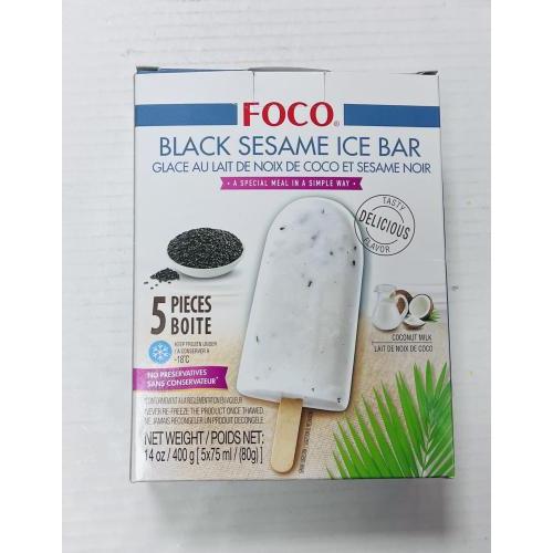 Foco 黑芝麻味冰棒 5根 400克