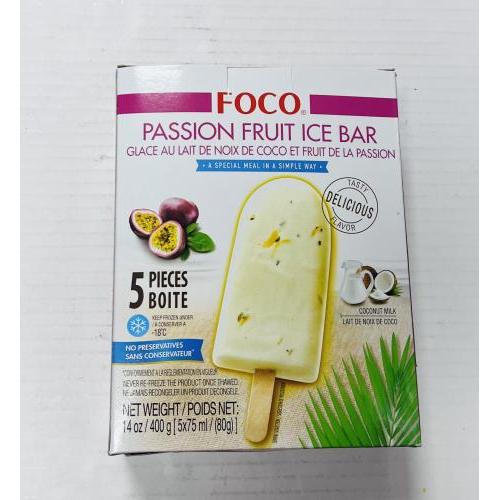 Foco 百香果味冰棒 5根 400克
