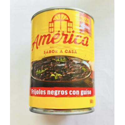 America frijoles rojos con guiso 580g