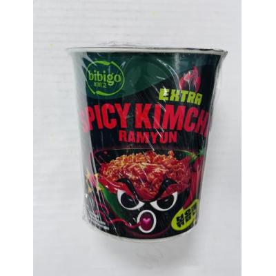 Bibigo 韩国辣白菜加辣味方便面 98克