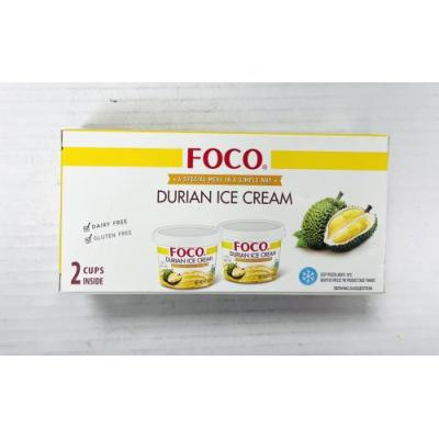 Foco 榴莲味冰激凌 两杯装