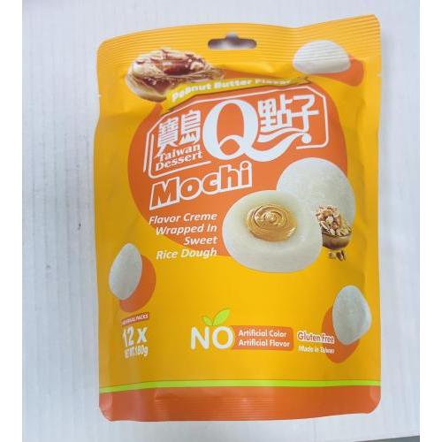 台湾 宝岛Q点子 大福 花生酱味麻薯 180克