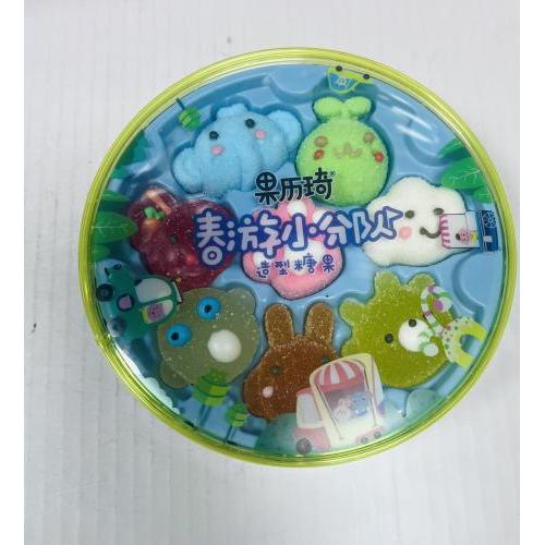 果历琦 春游小分队 水果味软糖 110克