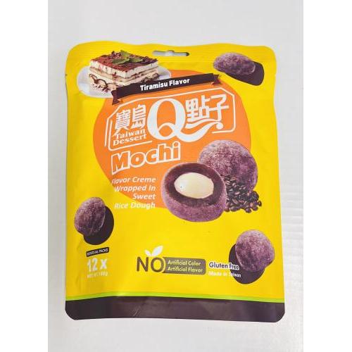 宝岛Q点子 提拉米苏麻薯 麻糬 180克