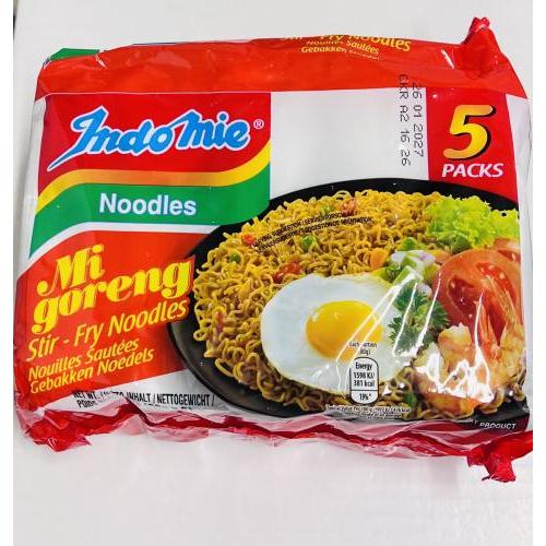 Indomie 营多面 炒面味方便面 80克x5包