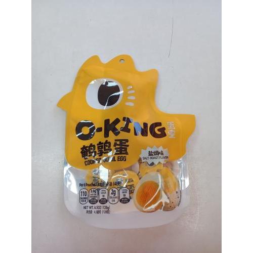 O King 鹌鹑蛋 盐焗味 128克