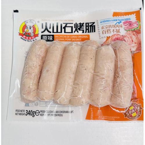 蒙福 火山石烤肠 原味 340克