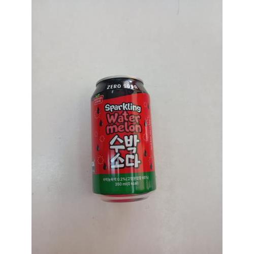 SFC 西瓜味苏打饮料 350毫升