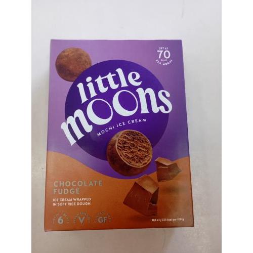 LITTLE MOONS 糯米糍冰淇淋 巧克力法奇软糖味 6PCS