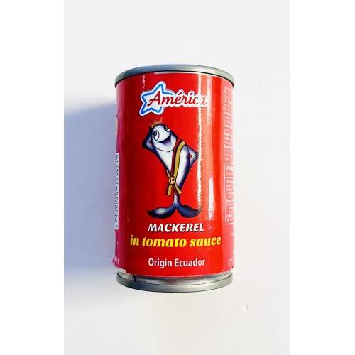 America 辣味蕃茄鲭鱼 155克